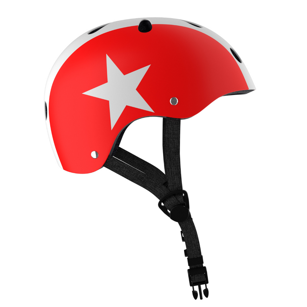 Casco Infantil Rojo Star